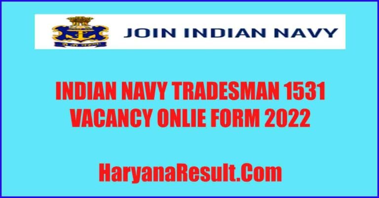 indian navy tradesman recruitment 2022